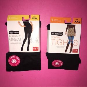 🌟NEW No Nonsense Black Tights